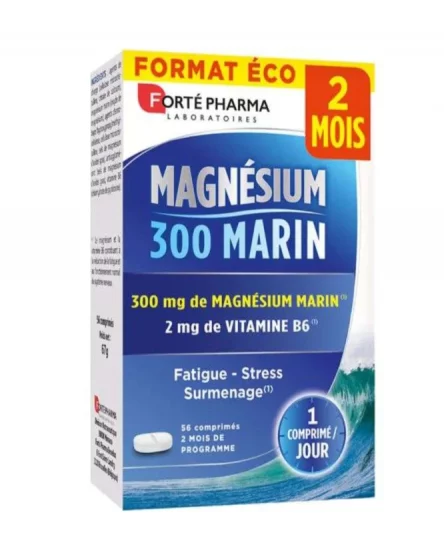 Forte Pharma Magne 300 Marin 56 Comprimes