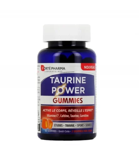 Forte Pharma Taurine Power Gummies Gout Cola 60gommes