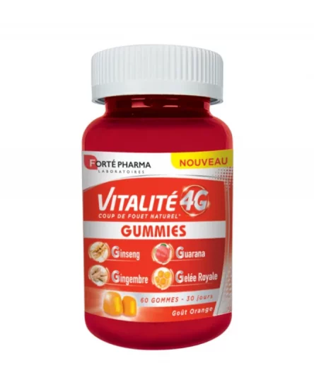 Forte Pharma Vitalite 4g Gummies Gout Orange 60 Gommes