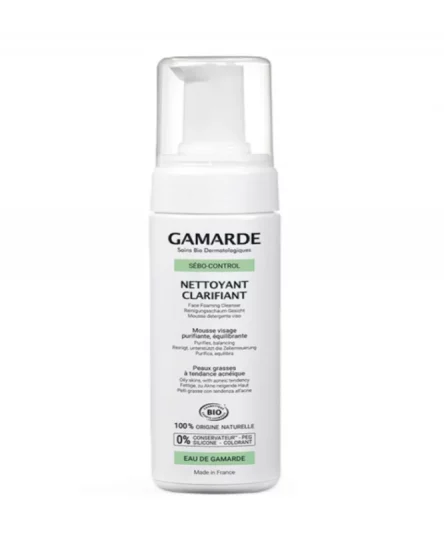 Gamarde Mousse Nettoyante Clarifiante 160ml