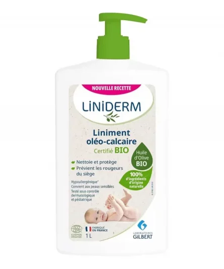 Gilbert Liniderm Liniment Oléo Calcaire Certifié Bio 1l