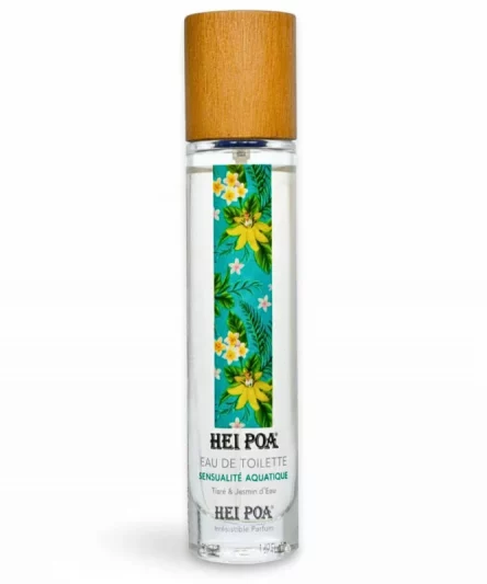 Hei Poa Eau de Toilette Sensualite Aquatique Tiare&jasmin 50ml