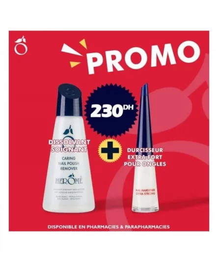 Dissolvant Soignant + Durcisseur Extra Fort