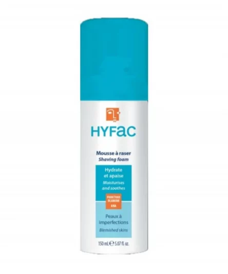 Hyfac Mousse À Raser 150ml, Feu du Rasoir et Poil Incarné