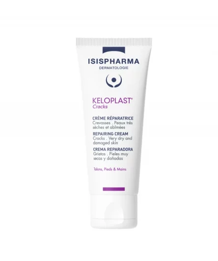 Isispharma Keloplast Cracks Creme Reparatrice Mains et Pieds 40ml