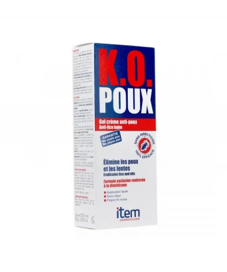 KO Poux Item K.o. gel crème