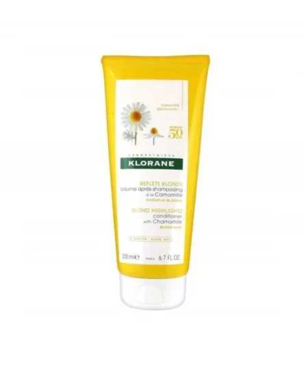 Klorane Baume Après-shampoing Reflets Blonds à la Camomille Cheveux blonds à châtains 200ml