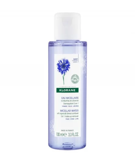 Klorane Eau Florale Démaquillante au Bleuet Apaisante 100ml