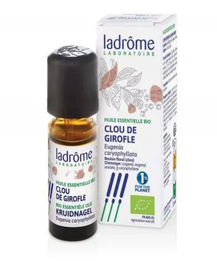 Ladrome Huile Essentielle Bio Clou de Girofle 10ml