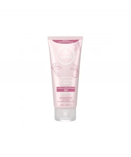 Laino Gel Douche Hydratant Peche Blanche 200ml