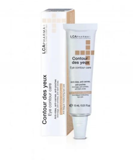 LCA Pharma Gel Contour des Yeux Soin Hydratant Défatiguant 15ml