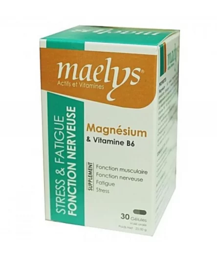 Magnésium & Vitamine B6 30 Gélules
