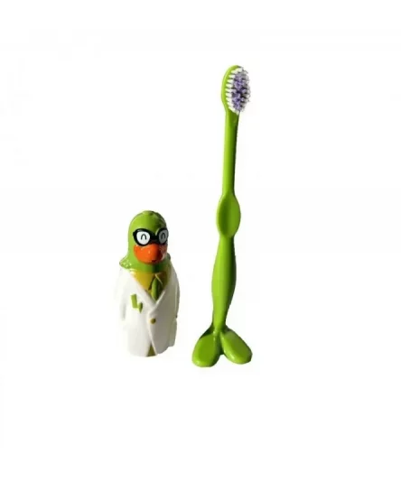 Miradent Kids Brush Perroquet Brosse A Dents Enfant Vert
