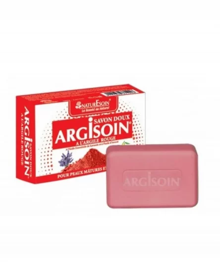 Naturesoin Argisoin Savon Doux A L'argile Rouge 125g