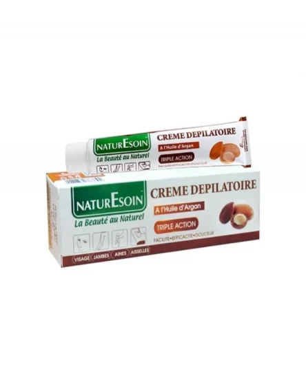 NaturEsoin Crème Dépilatoire à l’Huile d’Argan 50ml