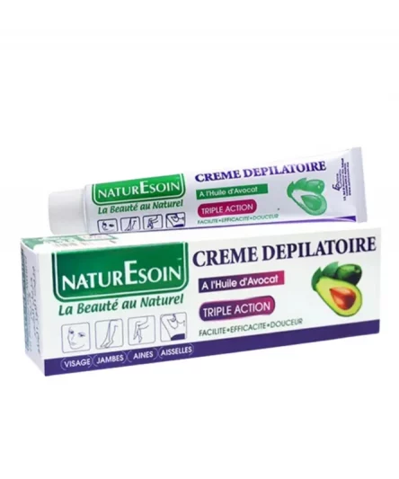 NaturEsoin Crème Dépilatoire à l’Huile d’Avocat 50ml