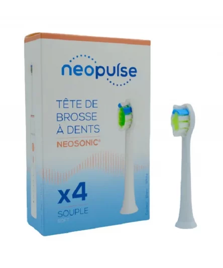 Neopulse Neosonic Tetes de Brosse A Dents Electrique Souple B4