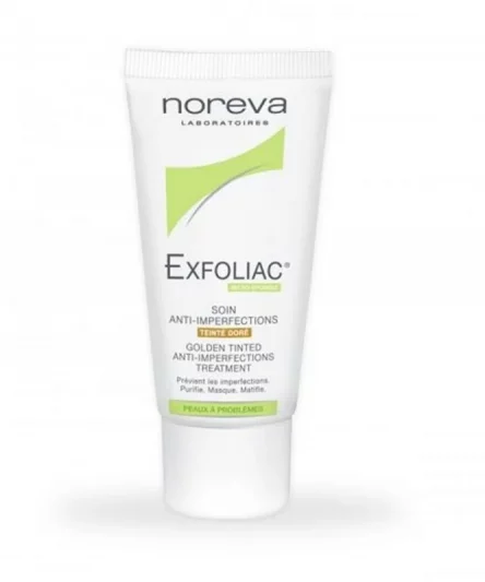 Noreva Exfoliac Soin Anti-Imperfections Teinte Doré 30ml