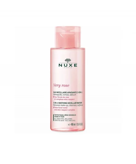 Nuxe Very Rose Eau Micellaire Apaisante 3 en 1 400ml
