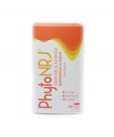 Phytonrj : Vitamines & Minéraux Tonus Général 30 Gélules