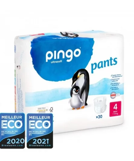 Pants Culottes D’apprentissage Maxi Taille 4 (7-18kg) Sachet de 30 Culottes