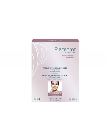 Placentor Végétal Pads Anti-Poches/anti-Rides 6*3g