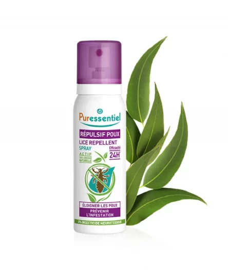 Puressentiel Anti Poux Spray Répulsif 24h 75ml
