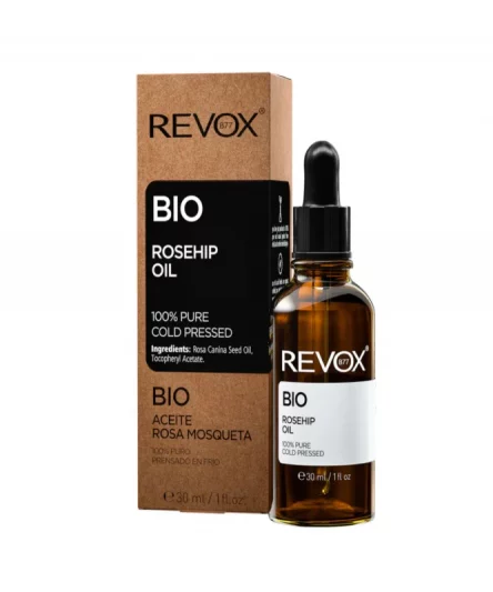 Revox Bio Huile de Rose Musquée 100% Pure 30ml