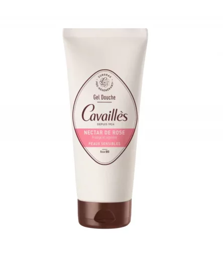 Cavailles Gel Douche Nectar de Rose Peaux Sensibles 200ml