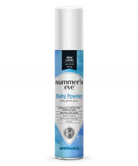 Deodorant Intime Baby Powder Spray Summers Eve