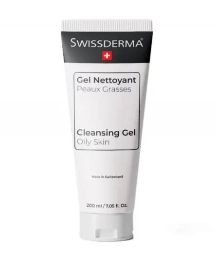 Swissderma Gel Nettoyant Peaux Grasses 200ml
