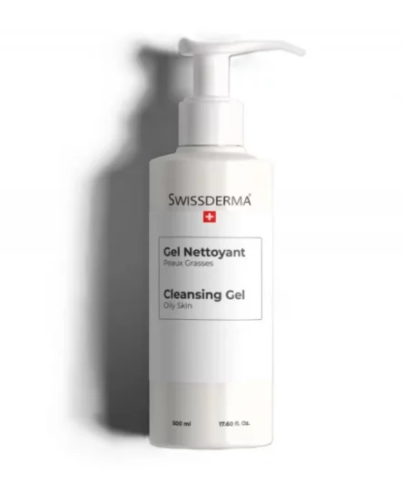 Swissderma Gel Nettoyant Peaux Grasses 500ml