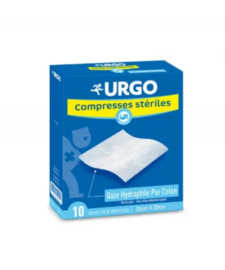Urgo Compresses Stériles de Gaze 30cmX30cm 10unites