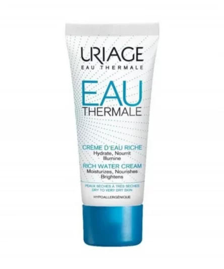 Uriage Eau Thermale Crème D'eau Riche Crème Hydratante 40ml
