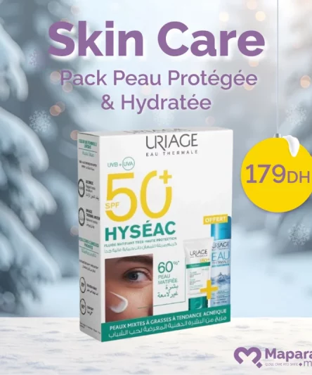 Uriage Hyseac Fluide Spf50+ Eau Thermale Offert