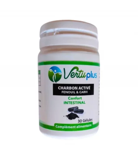 Vertu Plus : Charbon Actif 30 Gélules