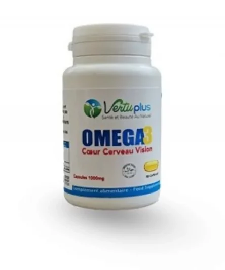 Vertu Plus : Omega 3 1000mg 50 Capsules