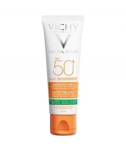 Vichy Capital Soleil Matifiant 3 en 1 SPF 50+ 50ml