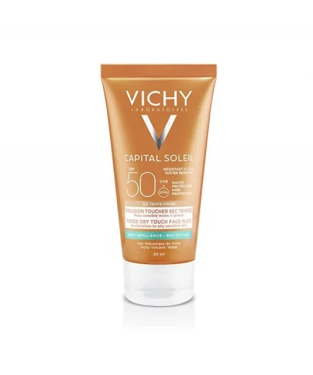 Vichy Ideal Soleil Crème Anti-Brillance Teintée Toucher Sec 50ml
