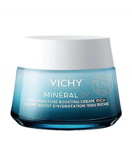 Vichy Mineral 89 Creme Boost D'hydratation 72h Legere 50ml