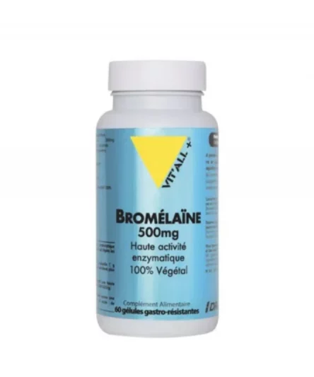 Vitall Plus Bromeline 500mg 60 Gelules