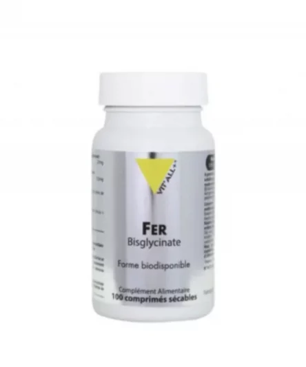 Vitall Plus Fer Bisglycinate 27mg 100 Capsules