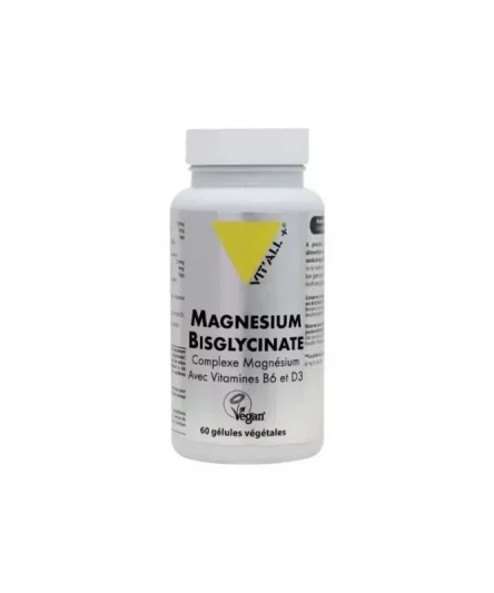 Vitall Plus Magnesium Bisglycinate 60 Gelules
