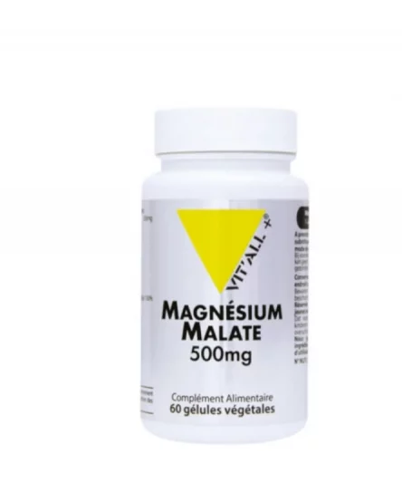 Vitall Plus Magnesium Malate 500mg 60 Gelules
