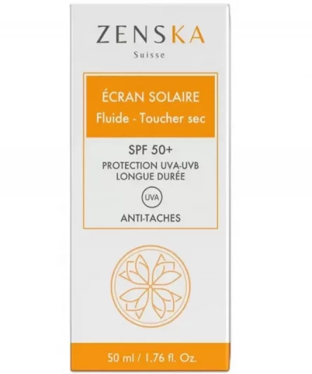 Zenska Écran Solaire Fluide Toucher Sec 50ml