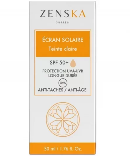 Zenska Écran Solaire Teinte Claire 50ml