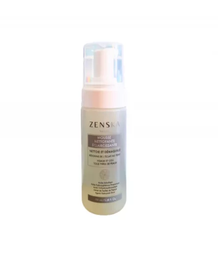 Zenska Mousse Nettoyante Eclaircissante 150ml
